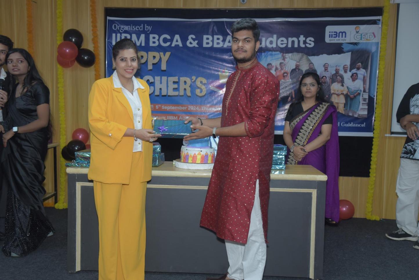 Teacher’s Day Celebration at IIBM – Honouring Educators with Joy and Gratitude